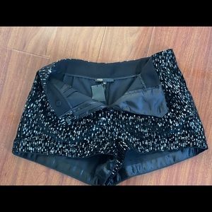 Maje Glitter mini shorts